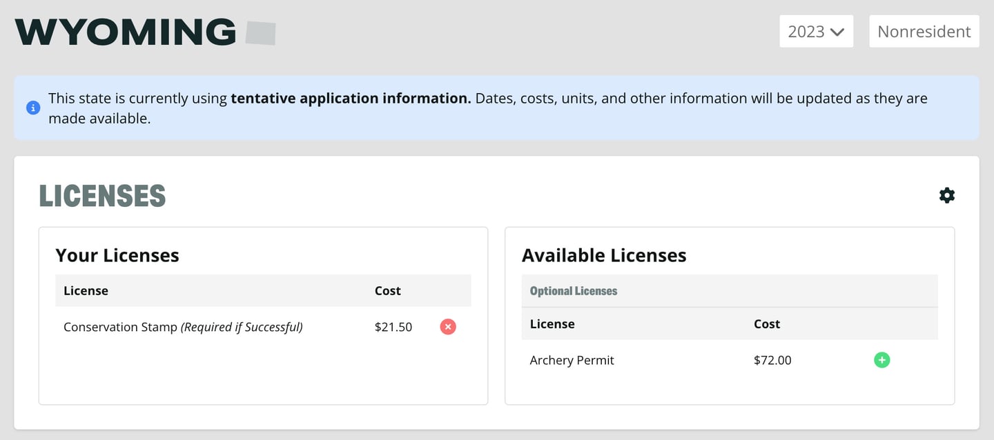 DrawScout licenses and available licenses