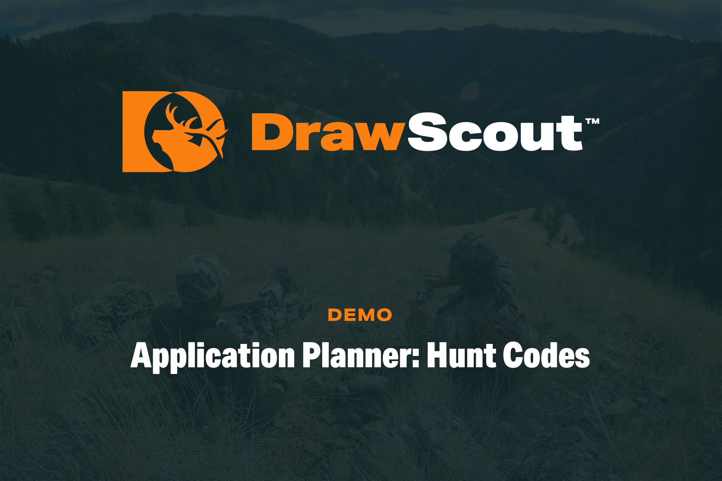 Demo - Application Planner: Hunt Codes